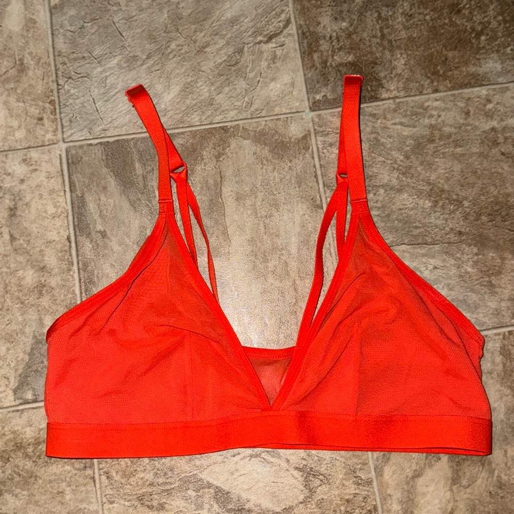 Auden bright orange bralette